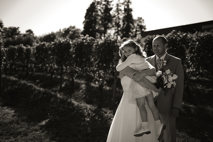Elk Cove Vineyards wedding photography